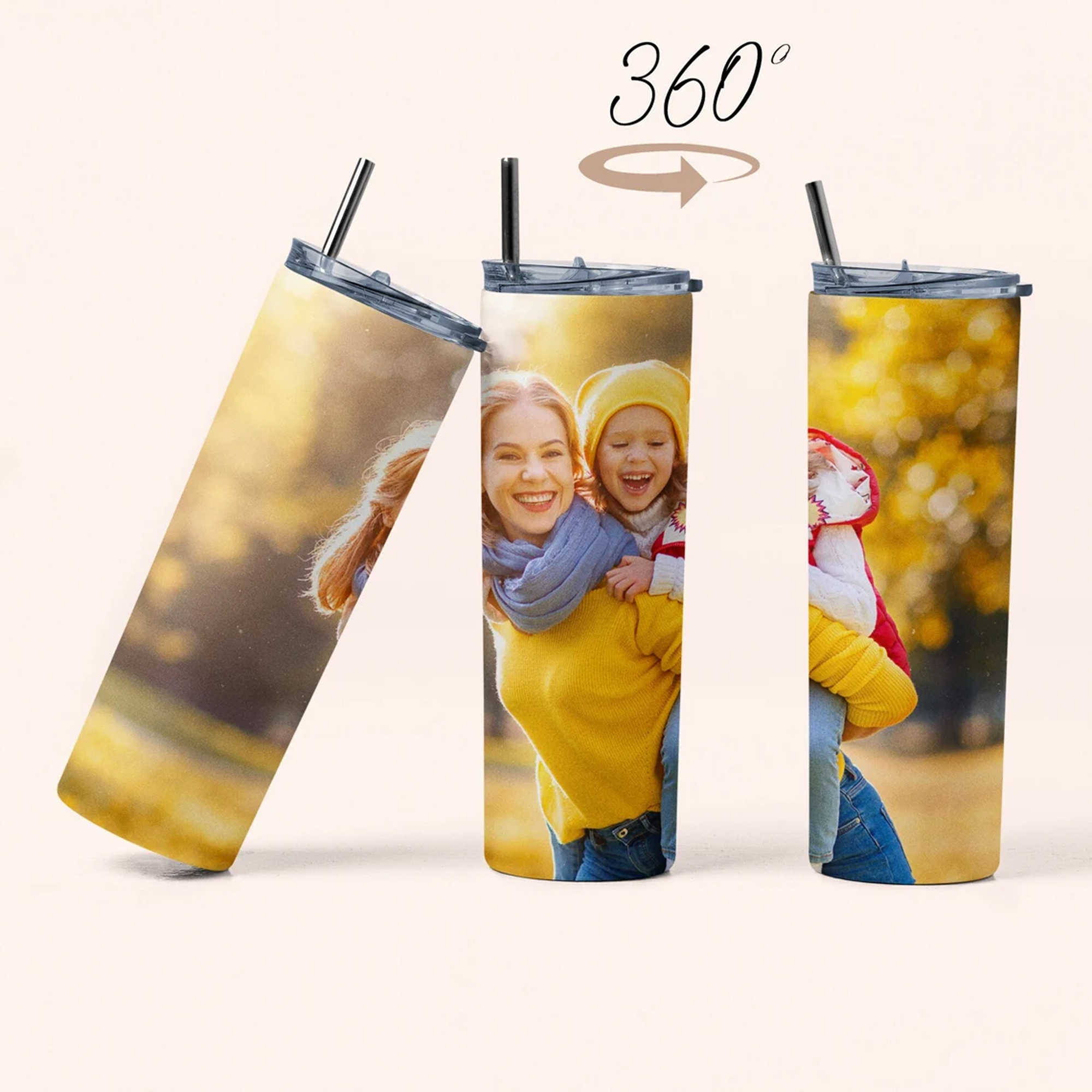 Custom Photo Tumbler Custom Fathers Day Gift Photo Gift For Mom Gift For Dad Gift For Papa Photo Momento